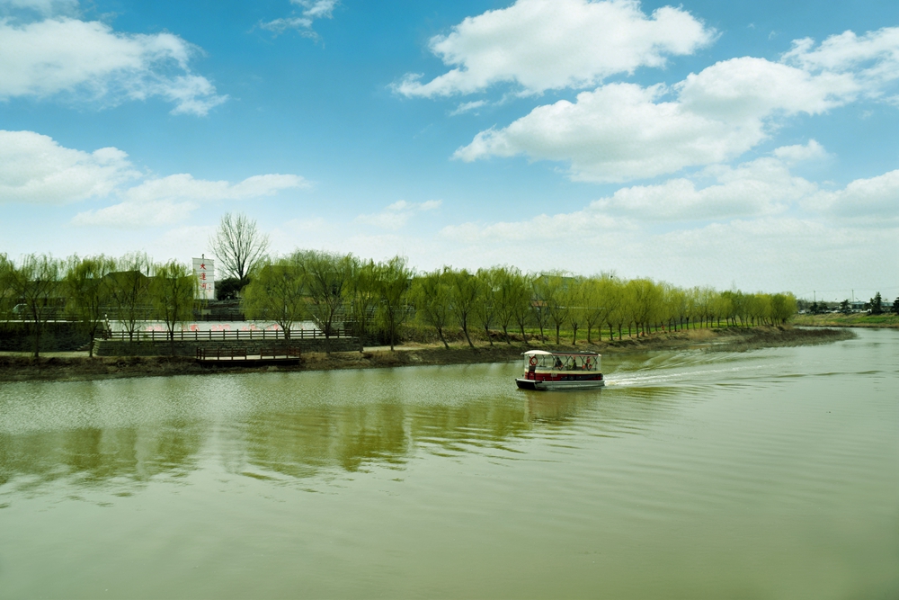 《运河春信》  王国鸿